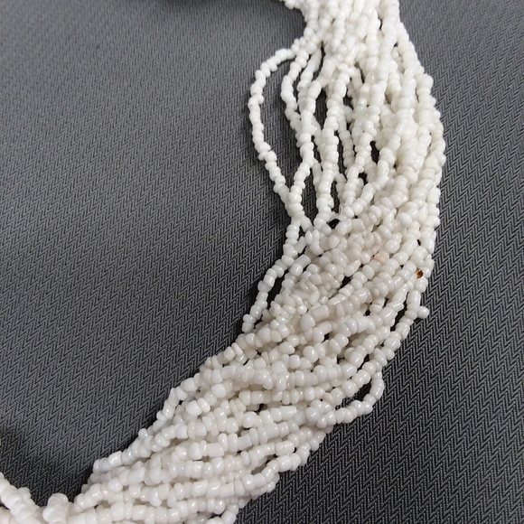 Vintage Multi Strand Tiny Bead Necklace - Picture 5 of 10